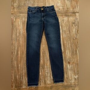 Prosperity Dark Indigo Women’s Skinny Jeans with Stretch